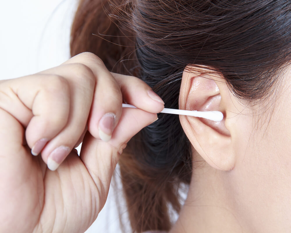 Cotton buds treatment